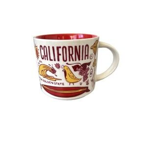 Starbucks CALIFORNIA Been There Series Collectors Coffee Mug Cup 14oz
